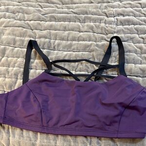 Women's Purple Strappy Bralette